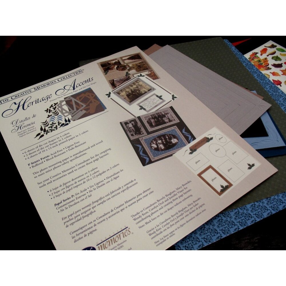 Lot of Heritage Accents Paper, Gr Lengths Plus